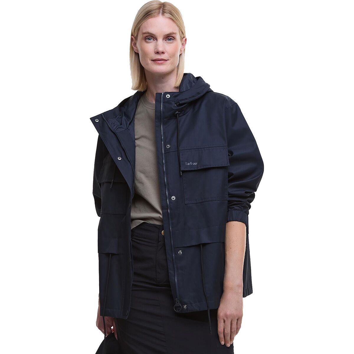 Image of Barbour Reese Showerproof Jacket - Women's Dark Navy, US 14/UK 18
