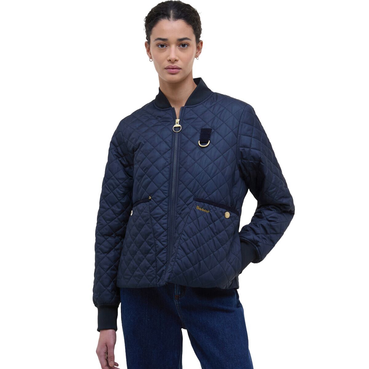 Image of Barbour Reyna Quilt Jacket - Women's Dark Navy, US 10/UK 14