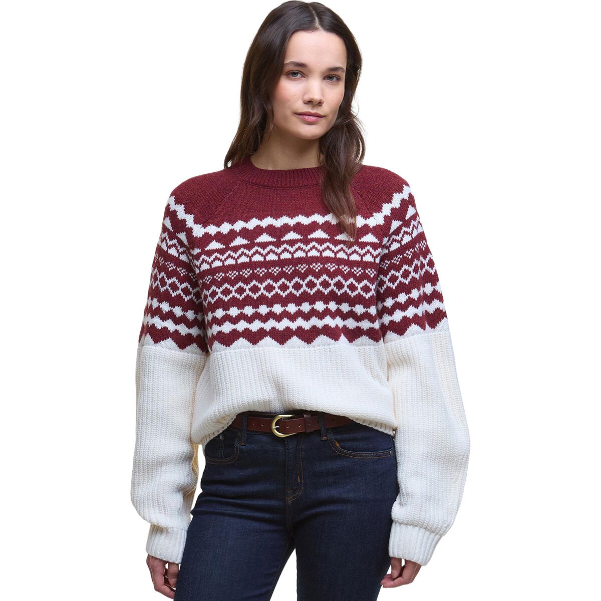Image of Barbour Mabel Knitted Jumper - Women's Multi, US 10/UK 14