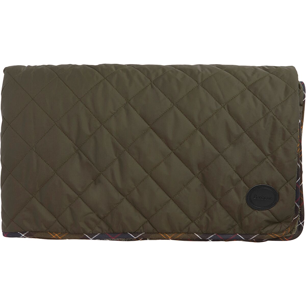 Barbour Barbour Dog Quilt & Fleece Blanket Olive, One Size