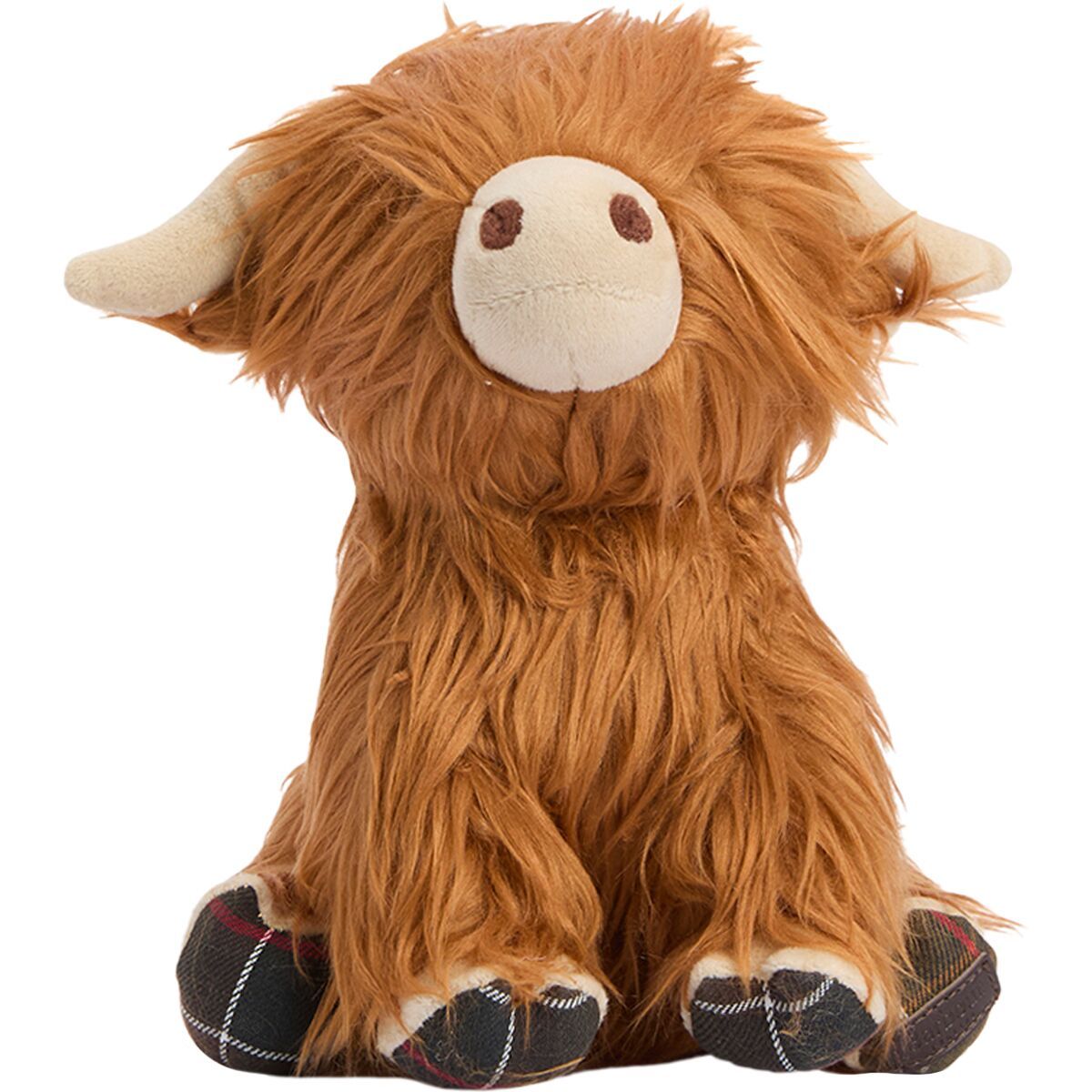 Barbour Highland Cow Dog Toy Brown/Classic, One Size