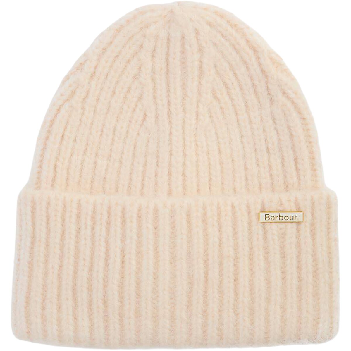 Image of Barbour Meryl Beanie Hat Heritage Cream, One Size
