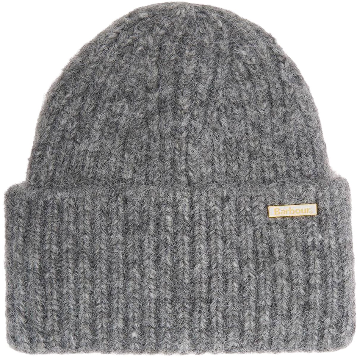 Image of Barbour Meryl Beanie Hat Mid Grey Marl, One Size