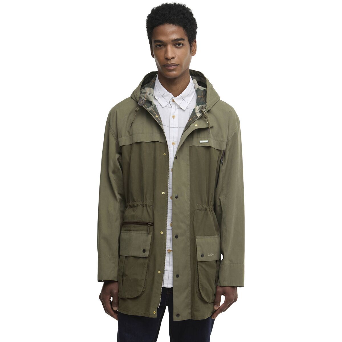 Image of Barbour Icons Durham Casual Jacket - Men's Fern, L