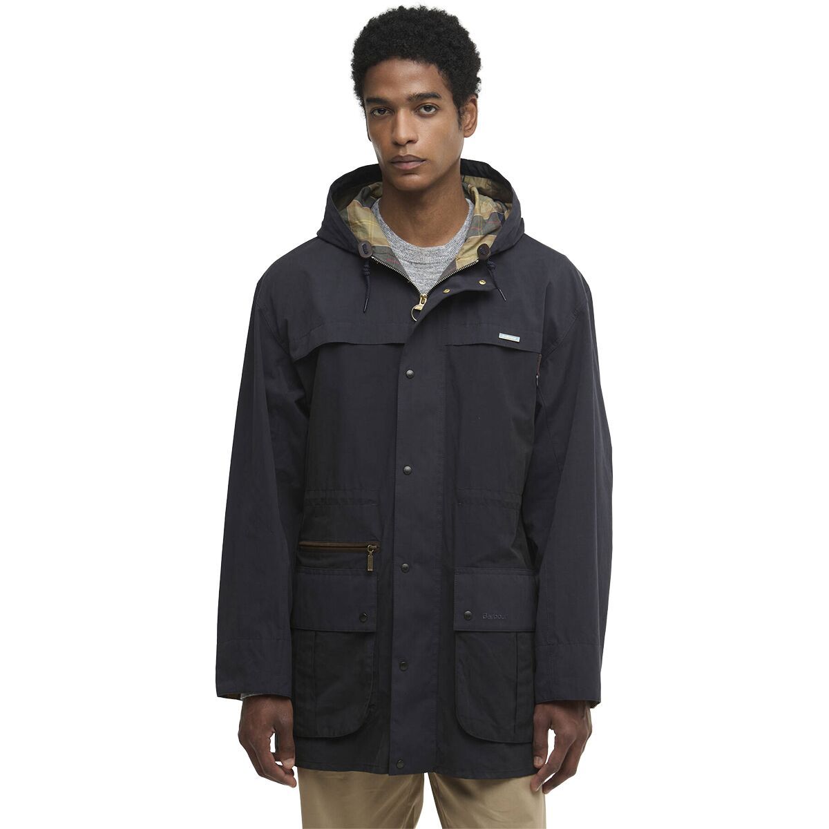 Image of Barbour Icons Durham Casual Jacket - Men's Navy, XL