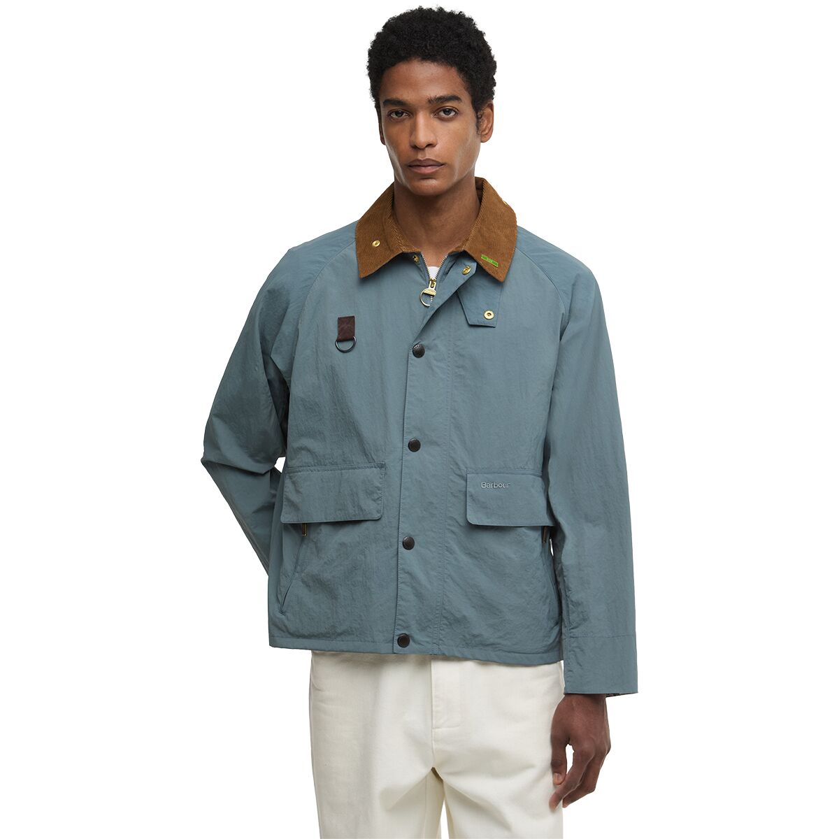 Image of Barbour Icons Spey Jacket - Men's Blue Stone, XL
