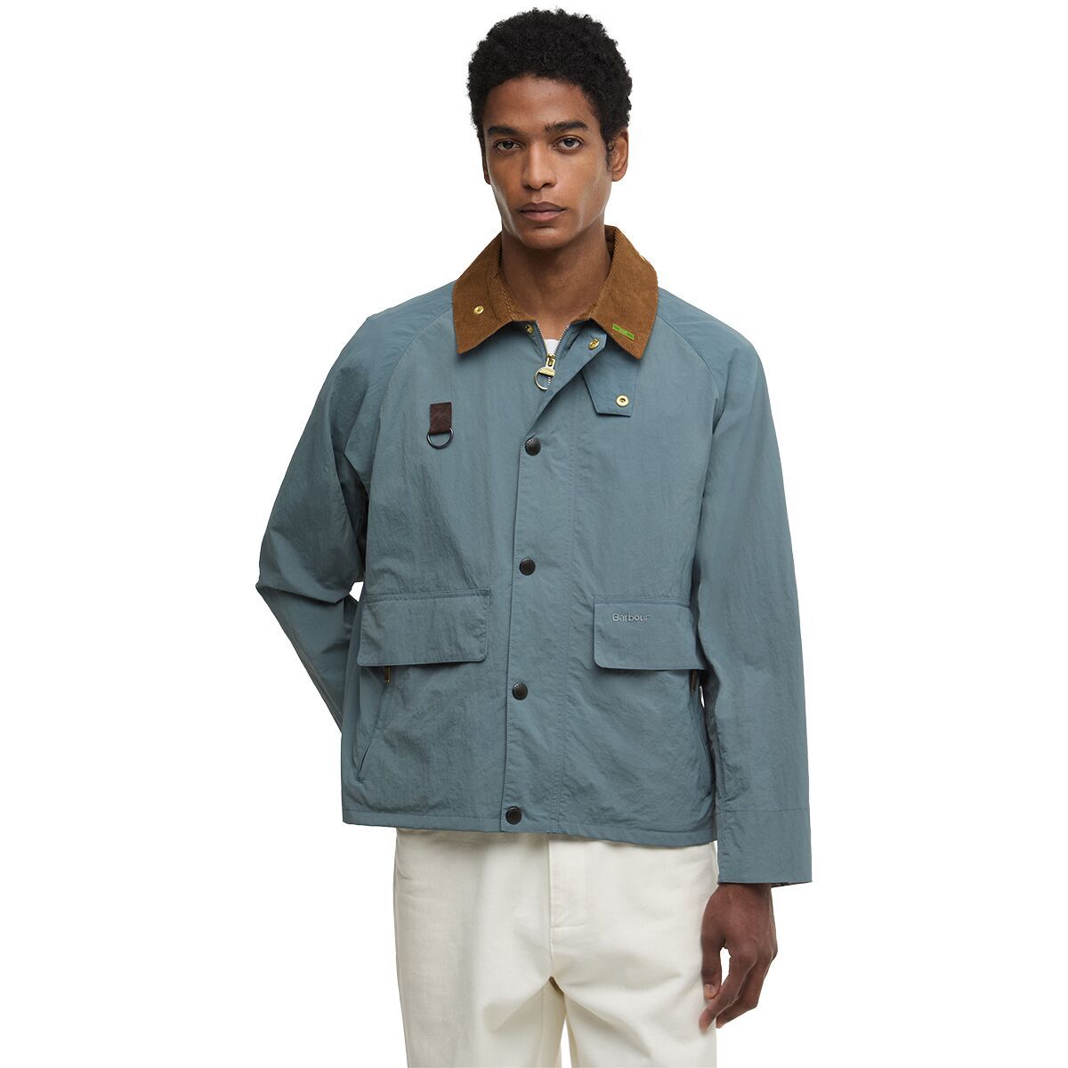 Image of Barbour Icons Spey Jacket - Men's Blue Stone, XXL