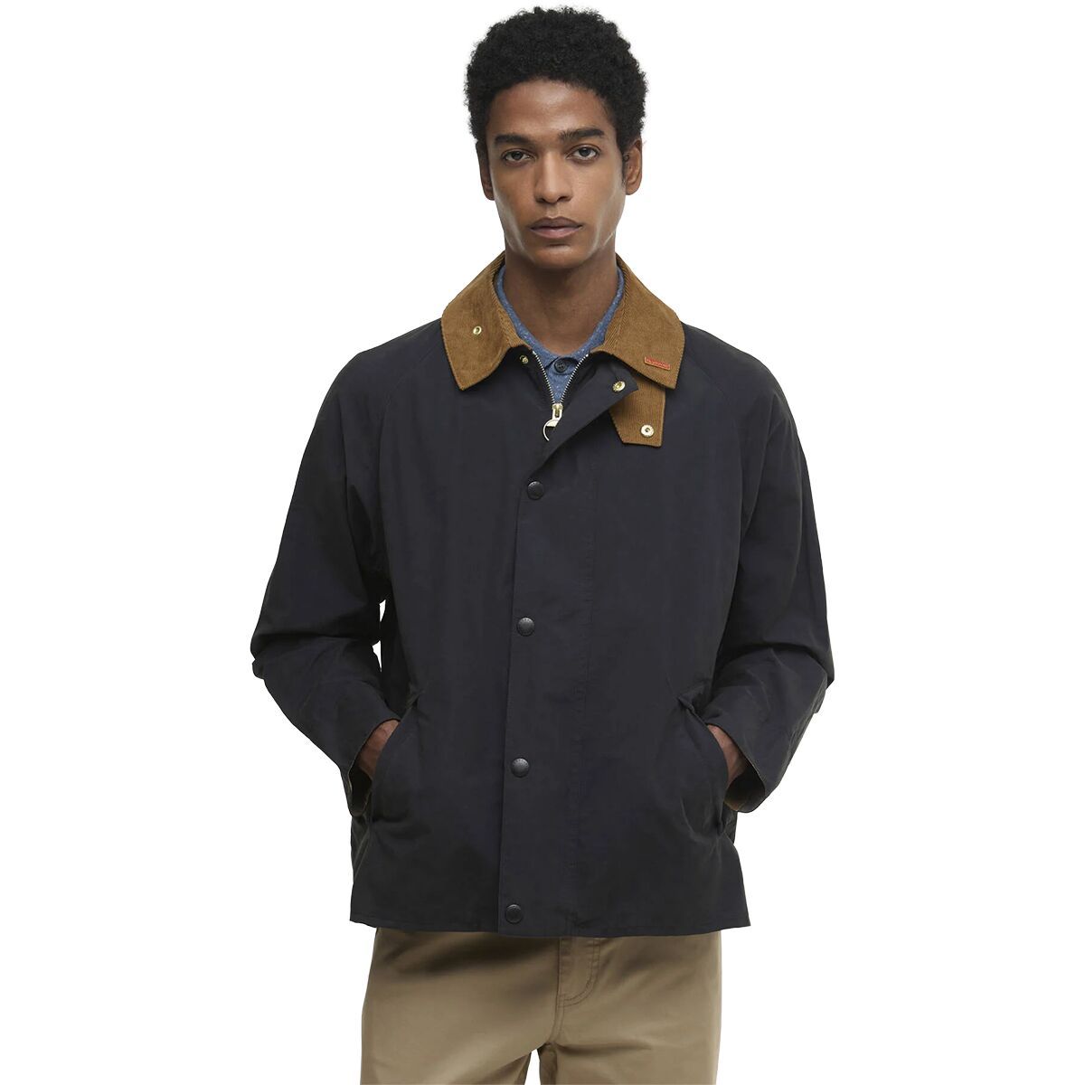 Image of Barbour Icons Transport Casual Jacket - Men's Dark Navy, M