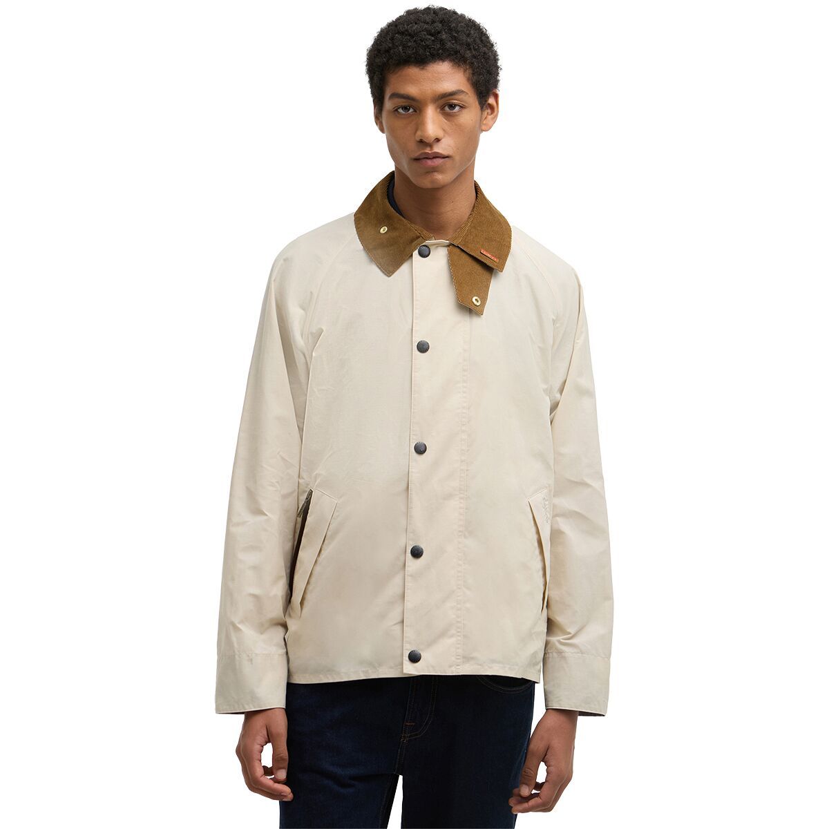 Image of Barbour Icons Transport Casual Jacket - Men's Oatmeal, XL