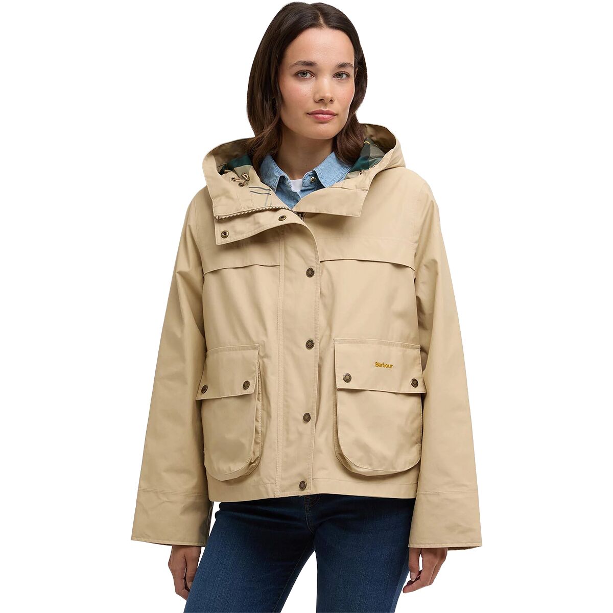 Image of Barbour Baythorpe Waterproof Jacket - Women's Safari / Ancient, US 14/UK 18