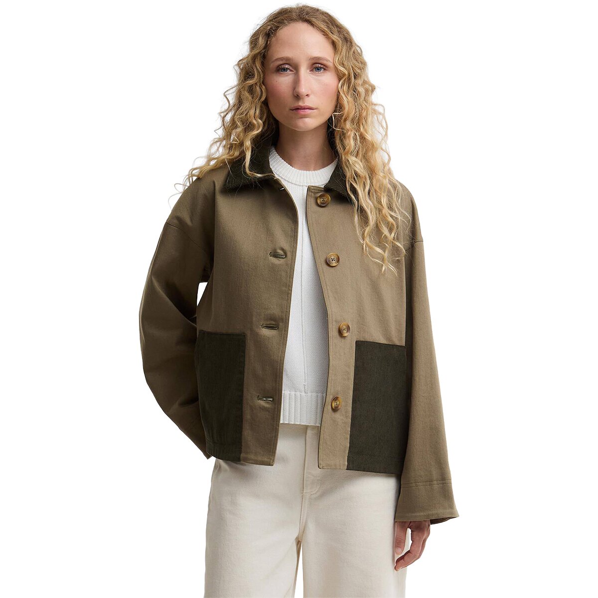 Barbour Cloverdale Casual Jacket - Women's Dusky Green, US 4/UK 8