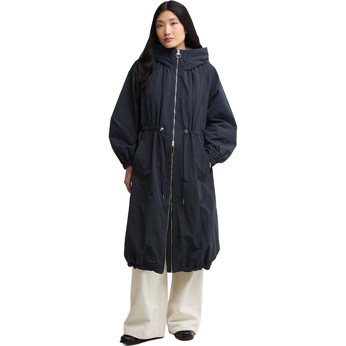 Image of Barbour Gracefield Showerproof Jacket - Women's Dark Navy, US 8/UK 12