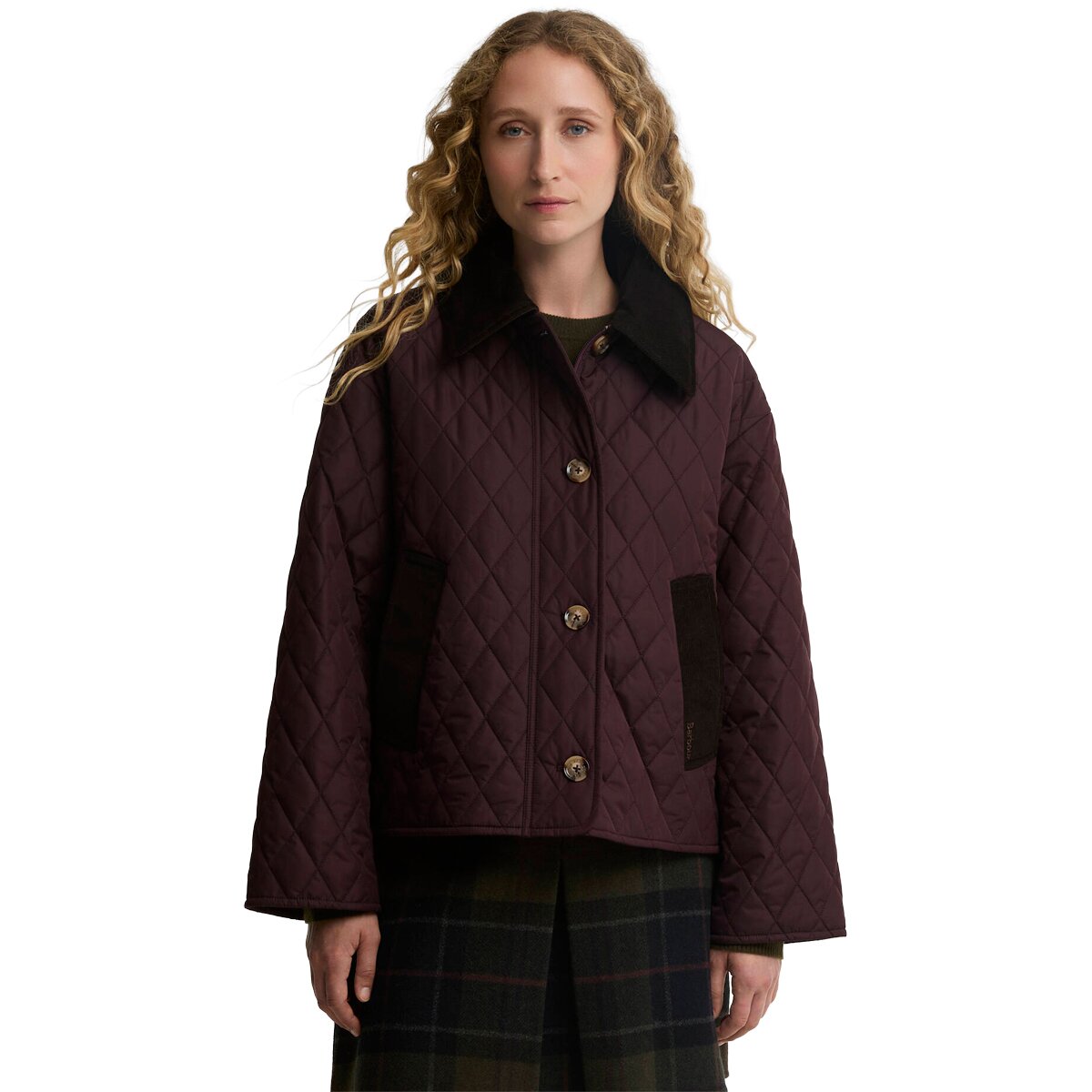 Barbour Barbour Moira Quilted Jacket - Women's Fig/Shadow Classic, US 14/UK 18 - $280.00 at Backcountry.com
