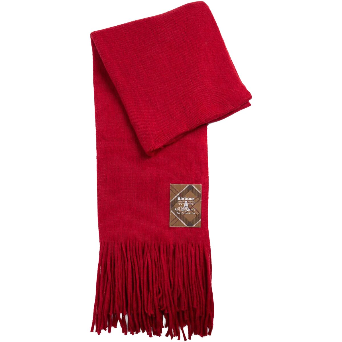 Image of Barbour Connie Scarf Crimson, One Size