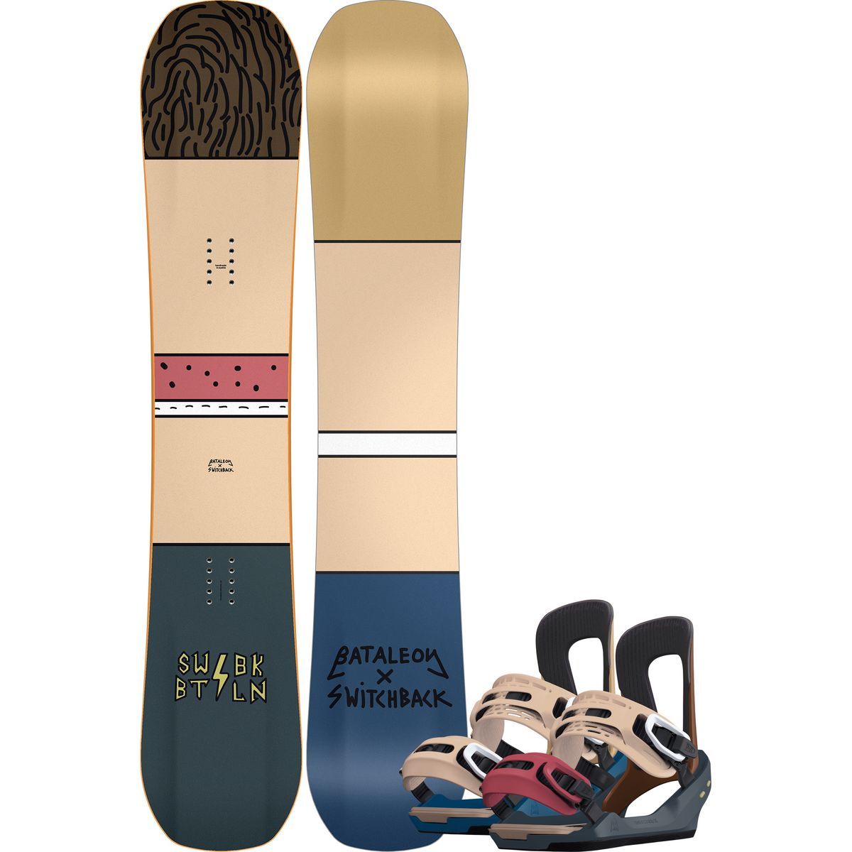 Bataleon x Switchback Snowboard Set - Snowboard