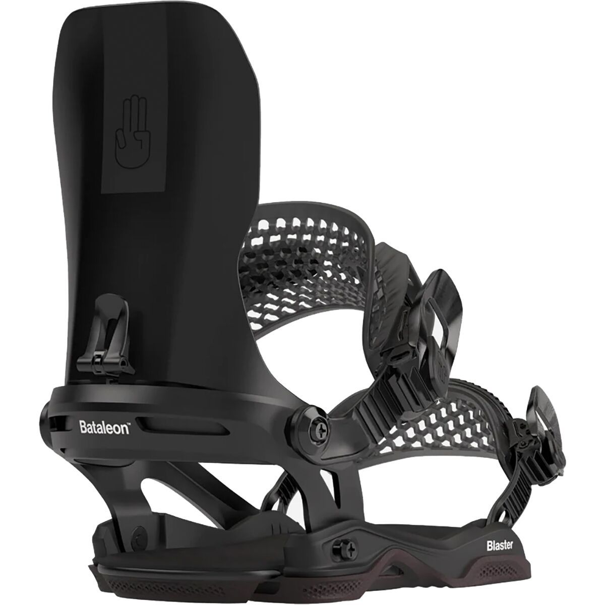 Blaster Asymwrap Snowboard Binding 2024 Black, M/L by Bataleon