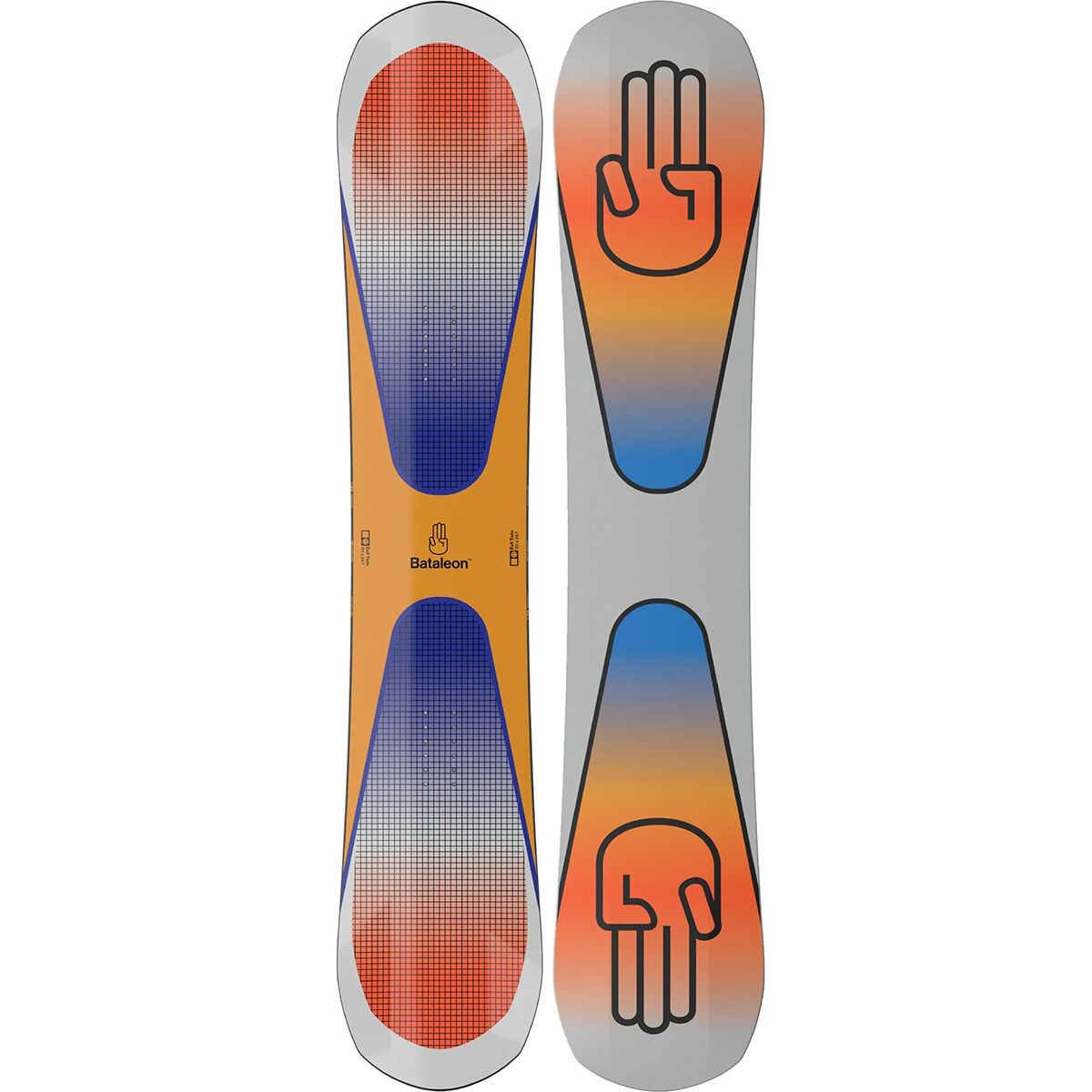 Bataleon Evil Twin Snowboard - 2024 Orange