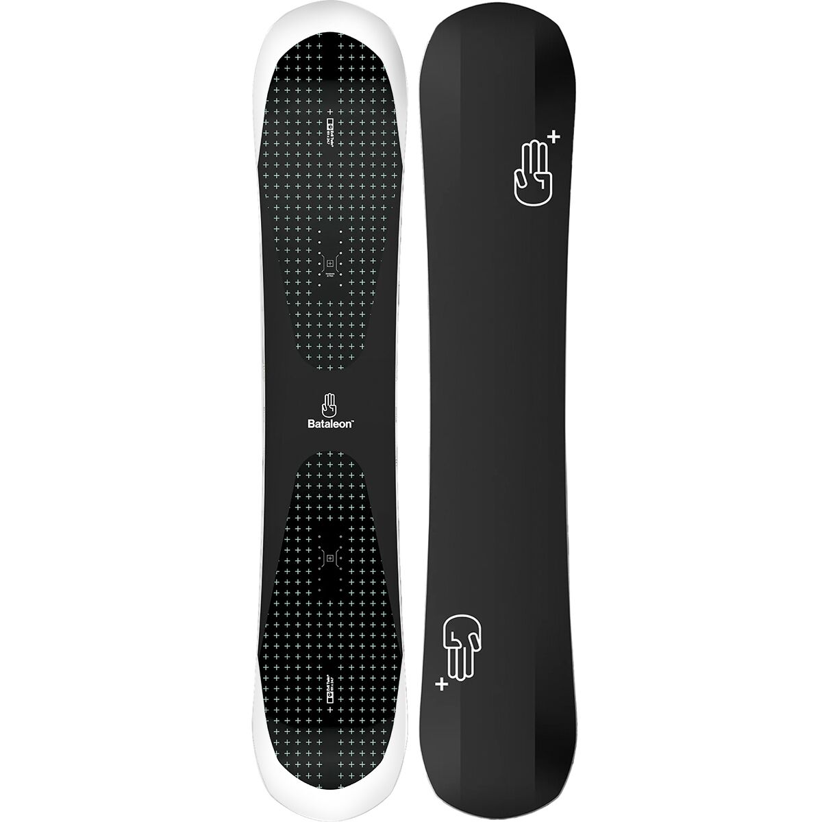 Bataleon Evil Twin Plus Snowboard - 2024 Black