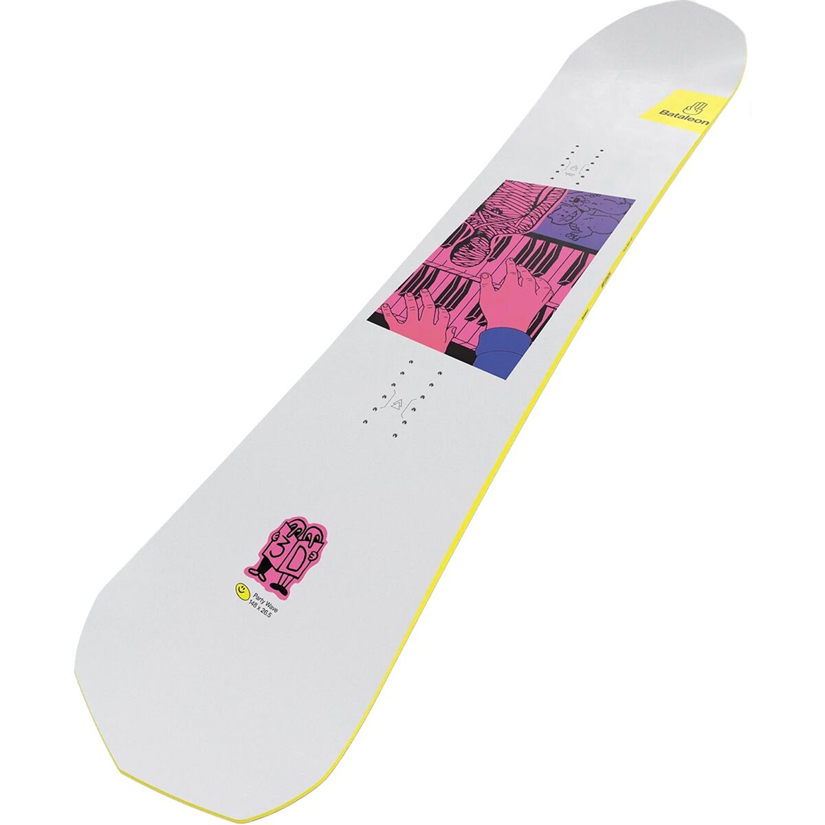 ※スノボ大好き PARTY WAVE 148 Bataleon Party Wave Snowboard - 2025 - Snowboard