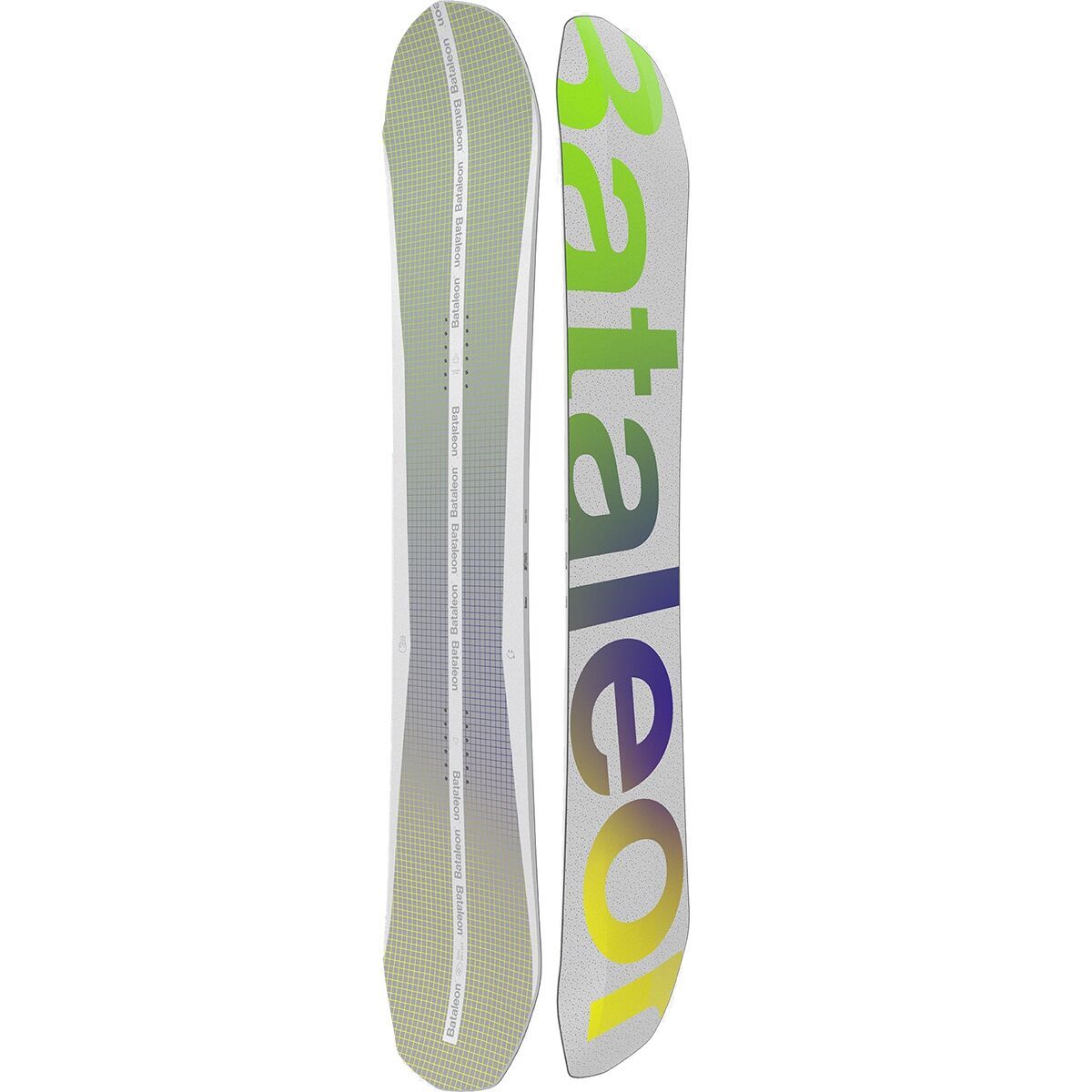 Bataleon Turbo Snowboard - 2025 White, 158cm wide