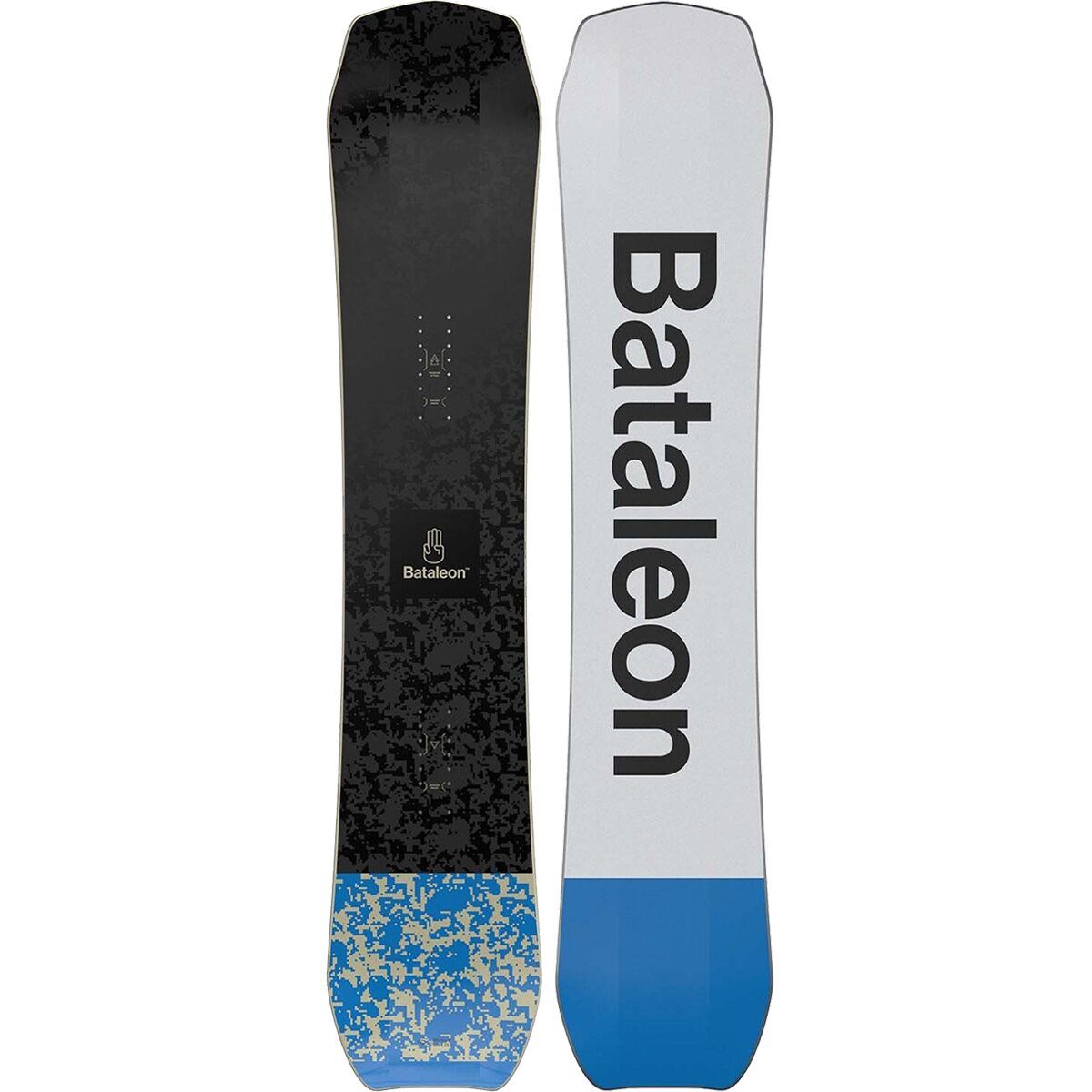 Image of Bataleon Whatever Snowboard - 2025 Black, 159cm wide