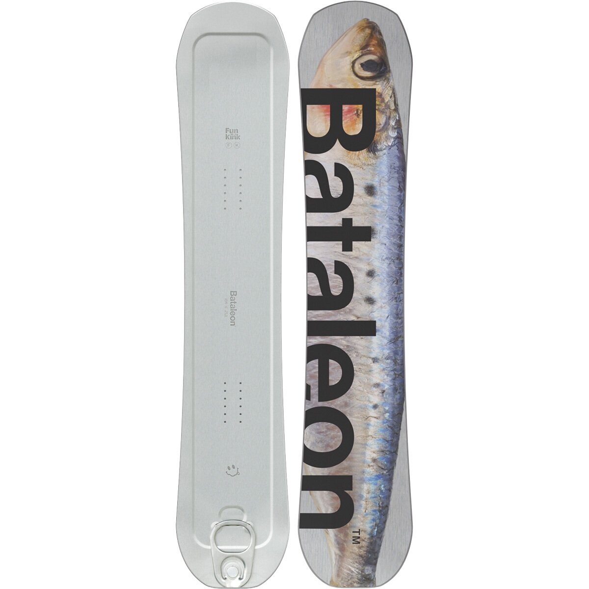 Image of Bataleon FunKink Snowboard - 2027 White, 151cm