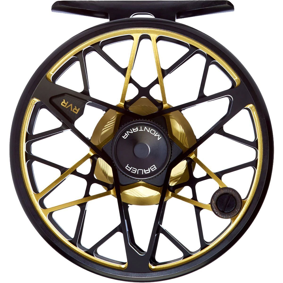 Image of Bauer Reels RVR Fly Reel Black/Gold, 4/5