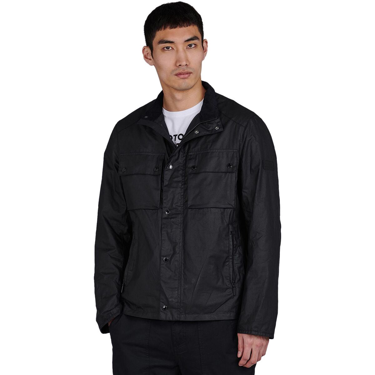 Jacket　Barbour　Wax　Men´s　International　M-　Challenge　Black，