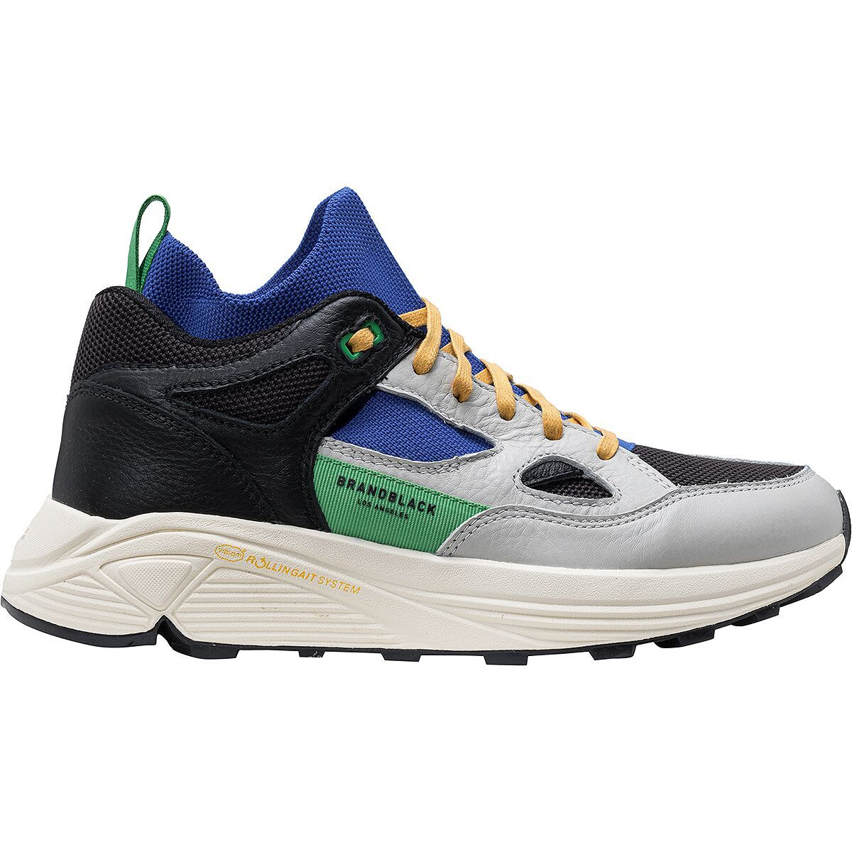 Brandblack Aura Shoe - Men's White Black Blue, 12.0