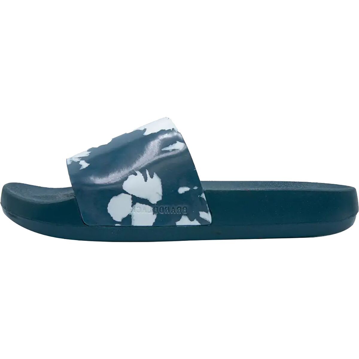 Brandblack Kashiba-Lux Slide Sandal - Men's Indigo Hawaiian, 13.0
