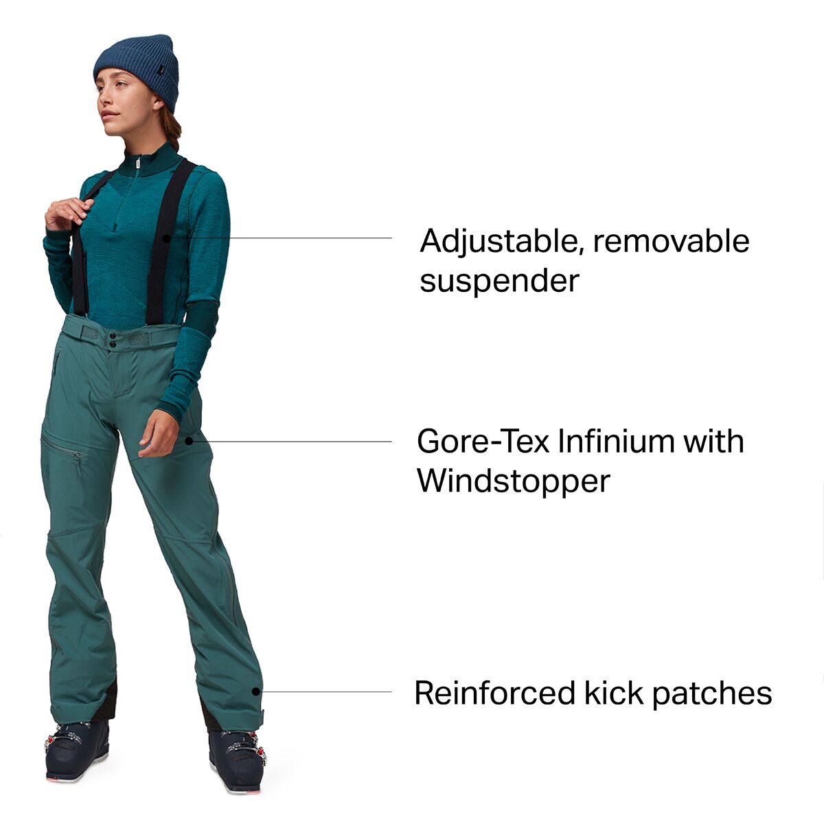 新品 Backcountry GORE-TEX INFINIUM パンツ 女性S Backcountry Hayden GORE-TEX INFINIUM Pant - Women's - Clothing