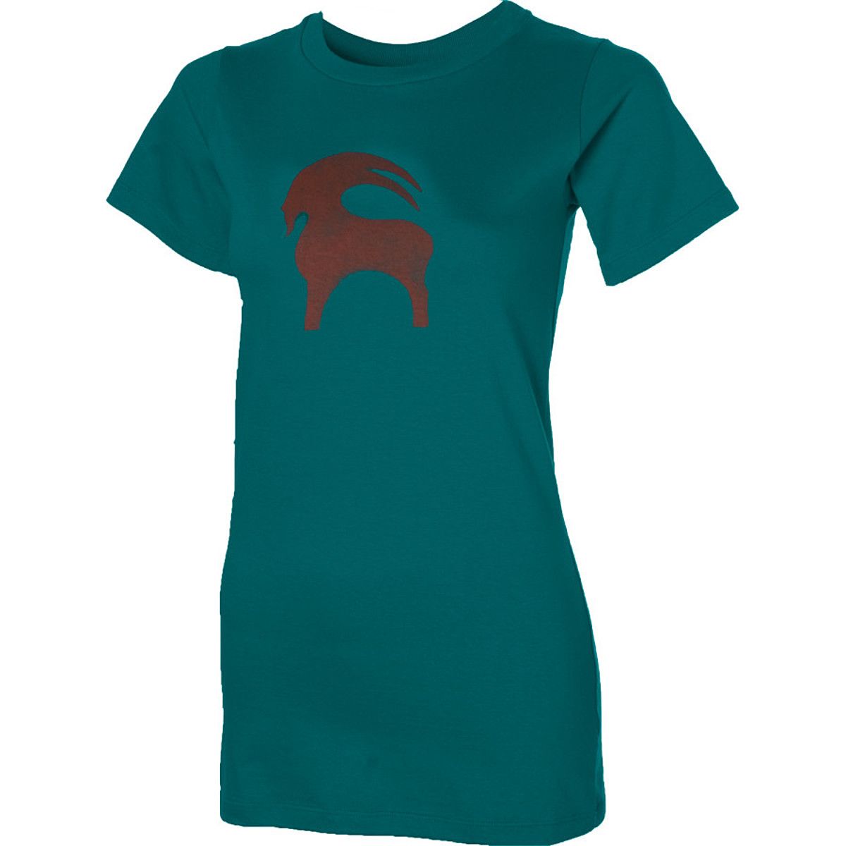 (取寄) バックカントリー ゴート T-シャツ Backcountry Goat T-Shirt Military Green Backcountry Etched Goat T-Shirt - Short-Sleeve - Women's - Clothing