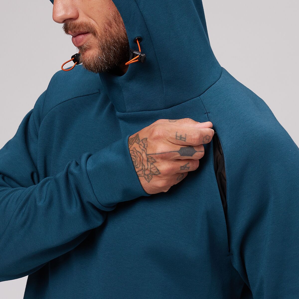men's light tech new peak pullover