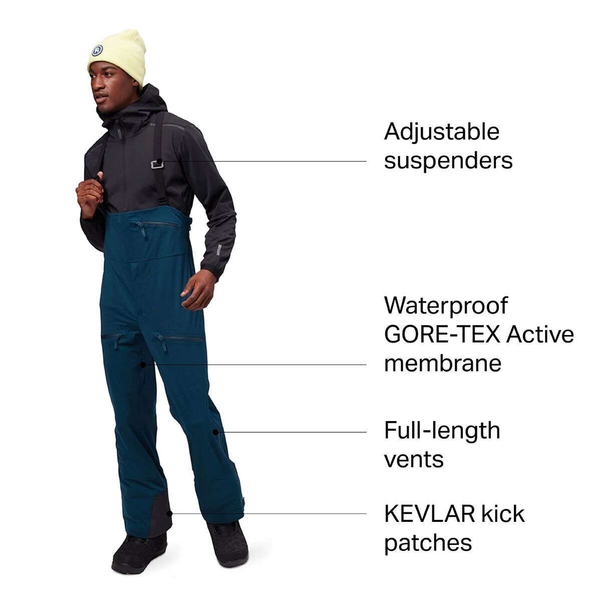 Best best sale backcountry bibs