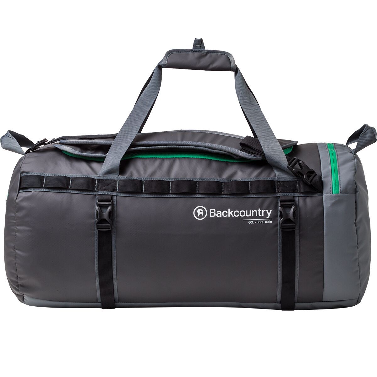 Backcountry All Around 60L Duffel Black/Turbulence, One Size