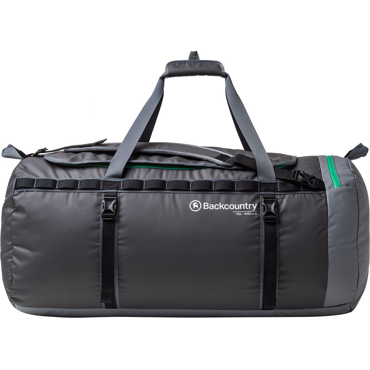 Backcountry All Around 105L Duffel Black/Turbulence, One Size