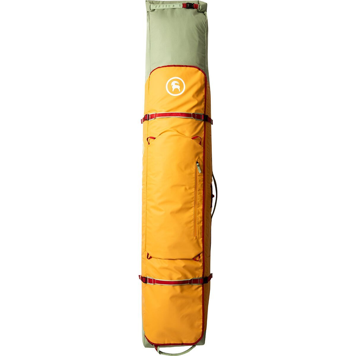 Backcountry All Around Double Ski & Snowboard Rolling Bag Artisan's Gold/Reseda, One Size