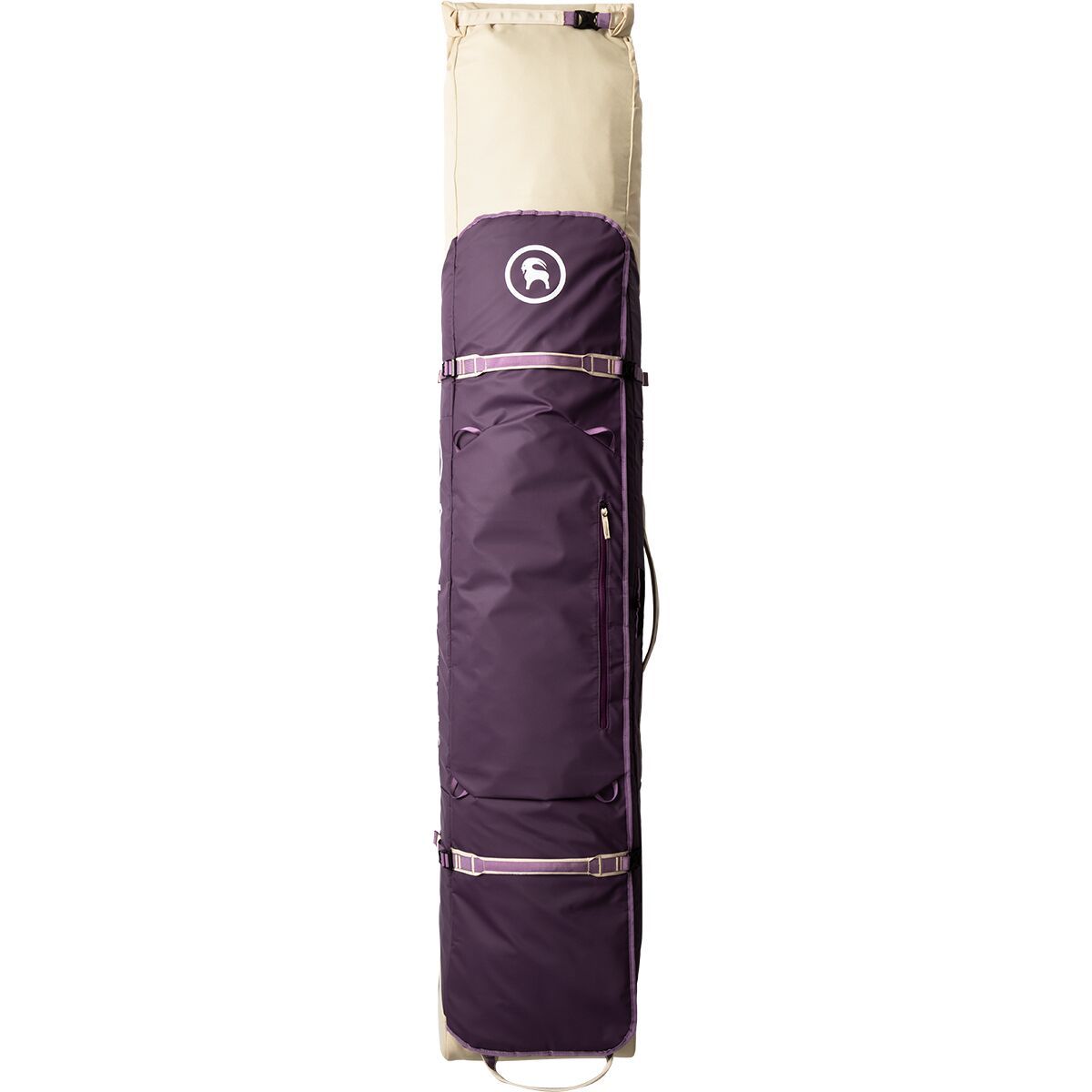 Backcountry All Around Double Ski & Snowboard Rolling Bag Hortensia/Bleached Sand, One Size