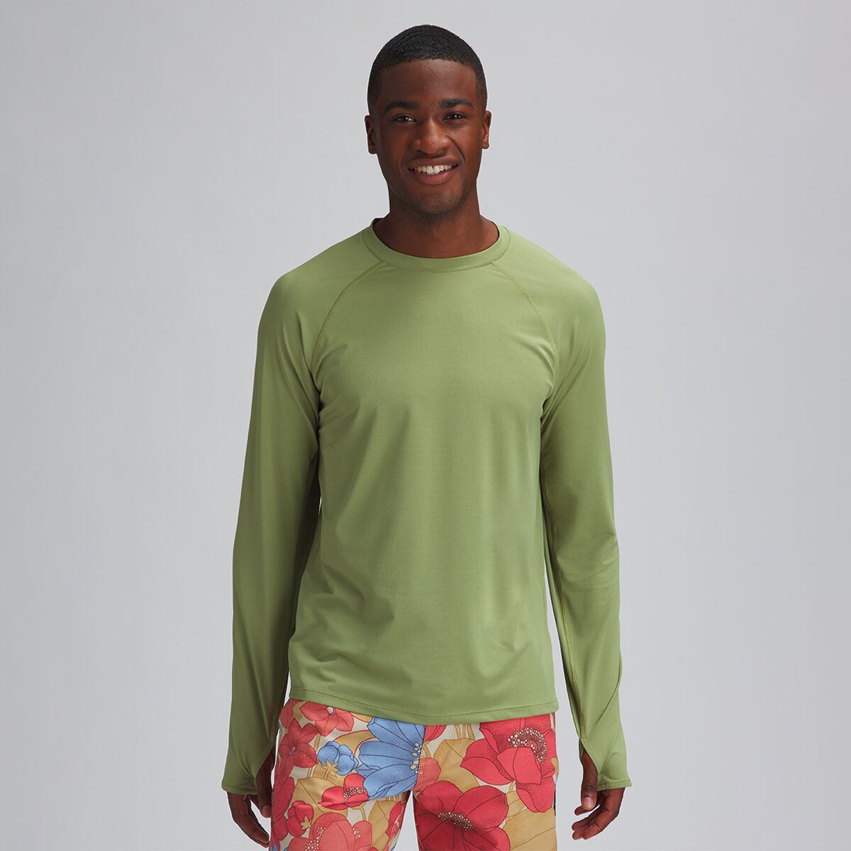 Backcountry Tahoe Sun Crew - Men's Mosstone, XXL