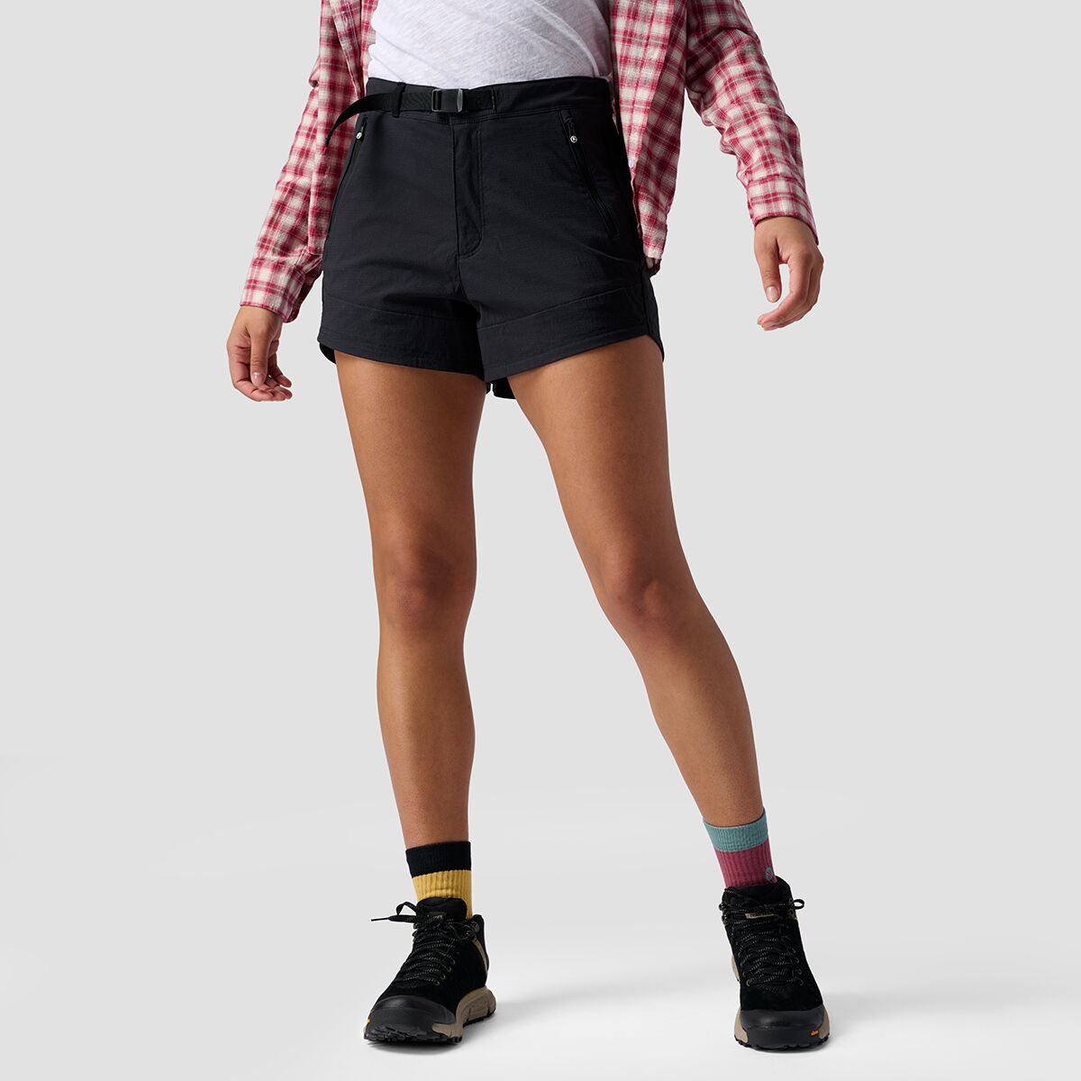 Backcountry Backcountry Wasatch Ripstop 3.5in Short - Women's Black, L