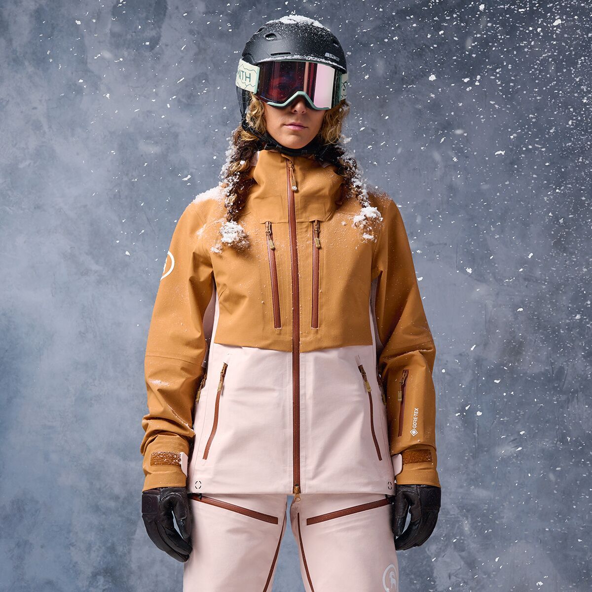 Backcountry Cottonwoods GORE-TEX Jacket - Women's Peach Whip/Brown Sugar, XS