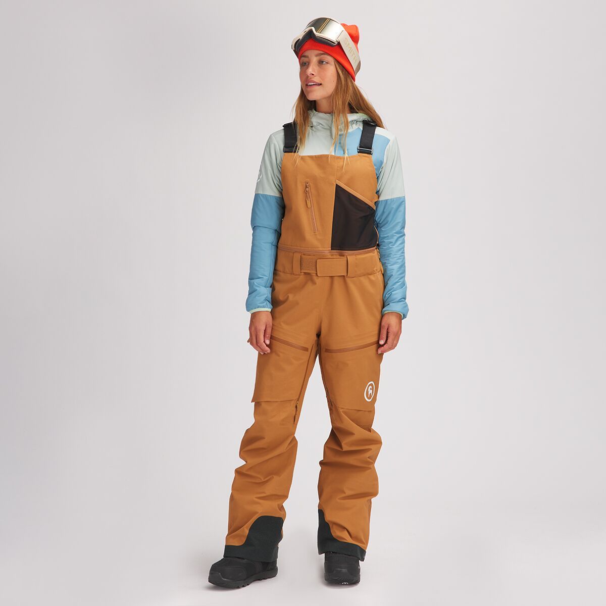 Backcountry Cottonwoods GORE-TEX Bib Pant - Women's Caribou, XL