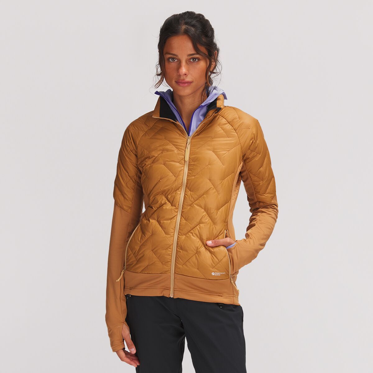 Backcountry Teo Hybrid ALLIED Down Jacket - Women's Caribou, XXL