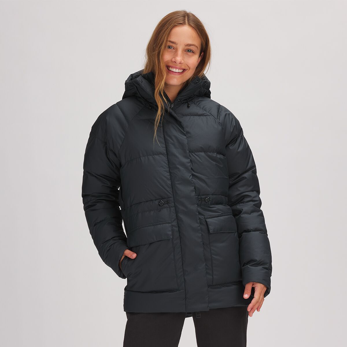 Backcountry Raglan ALLIED Down Parka - Women's Black, S