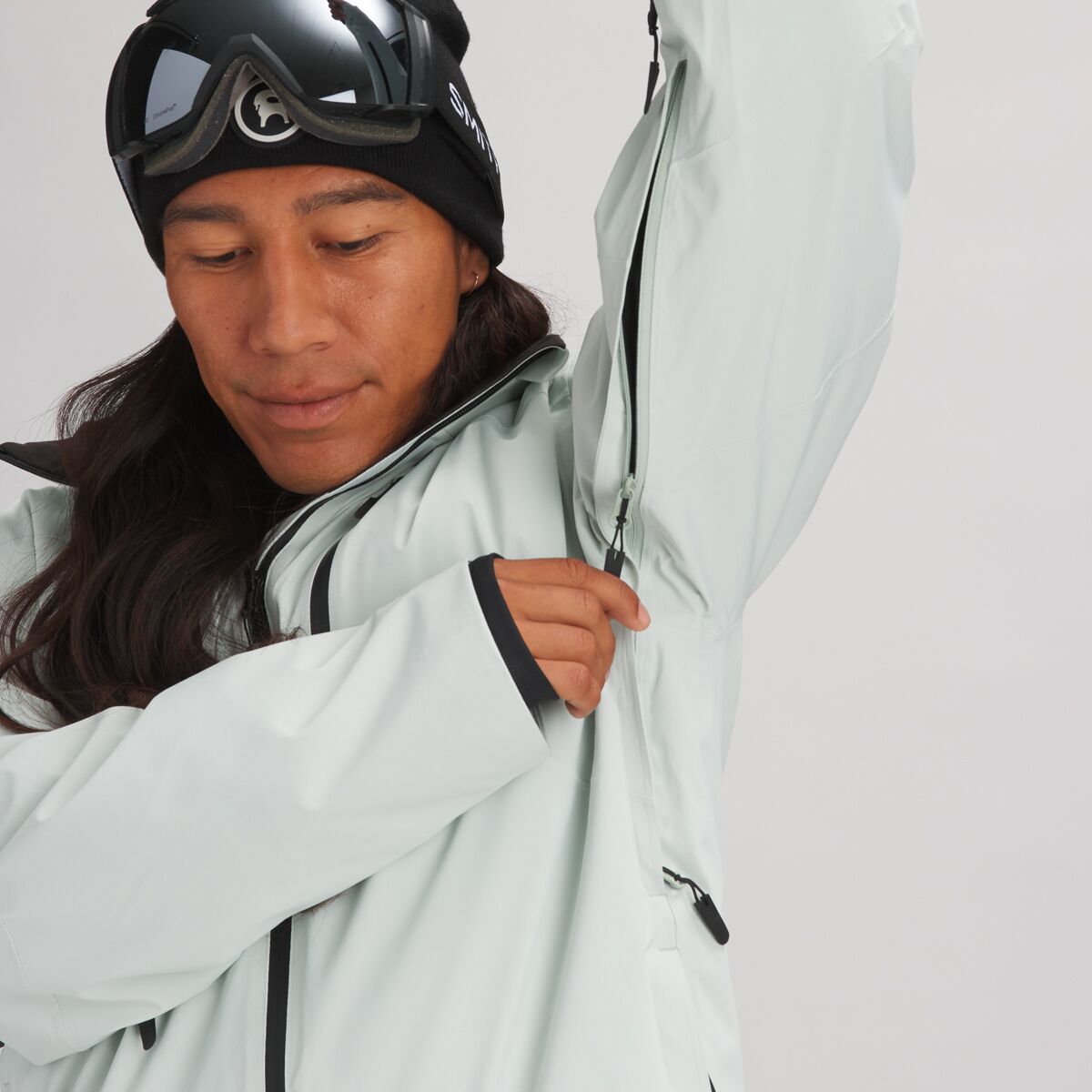 Powder ridge stretch insulated ski jacket men's Clearance