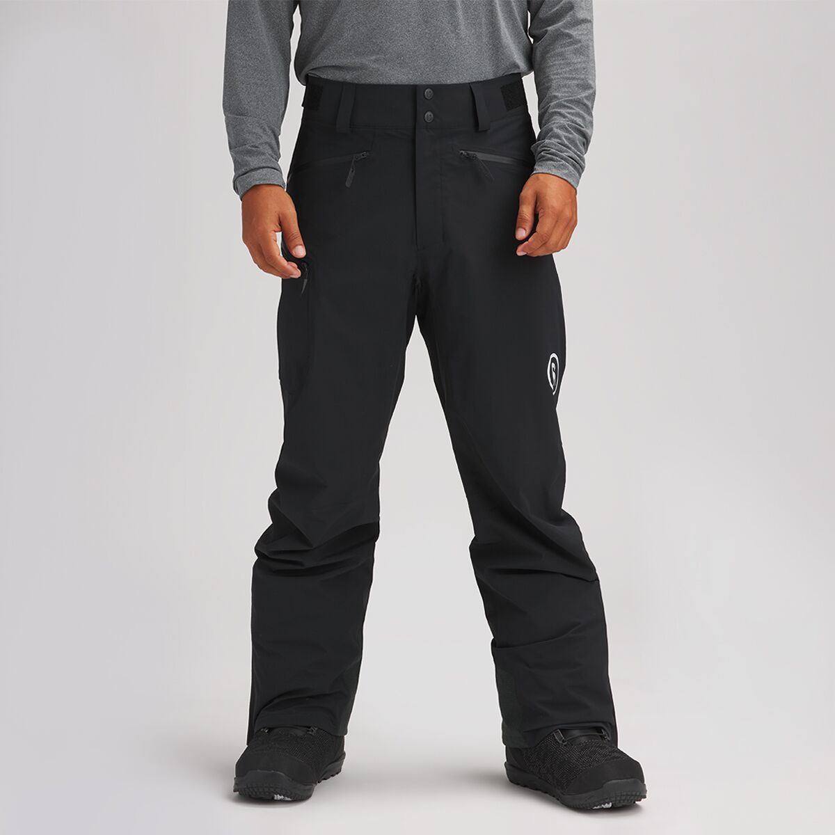 Backcountry Powder Ridge Stretch Insulated Ski Pant - Men's Black, M