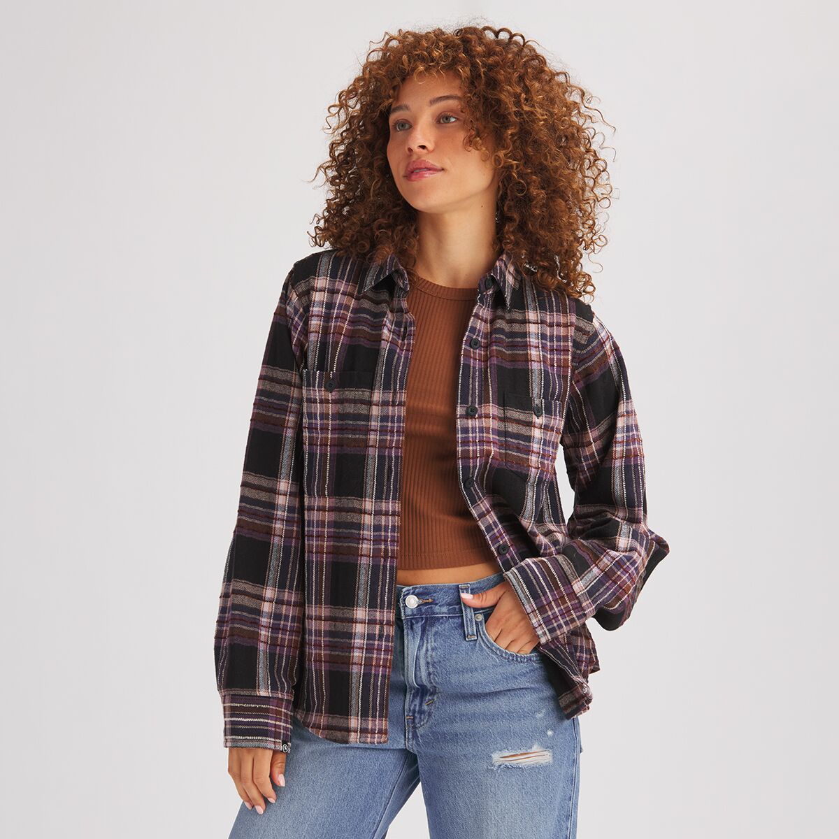 Backcountry Plaid Flannel Shirt - Women's Dawn Patrol/Aurora, XXL