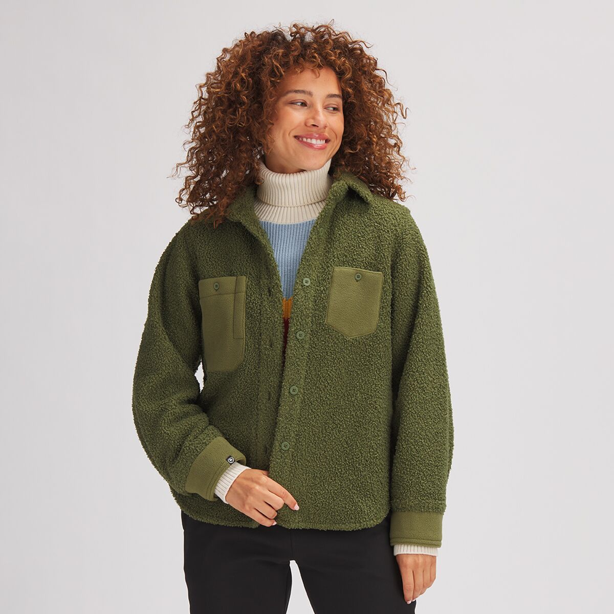 Backcountry GOAT Fleece Shirt - Women's Juniper, L