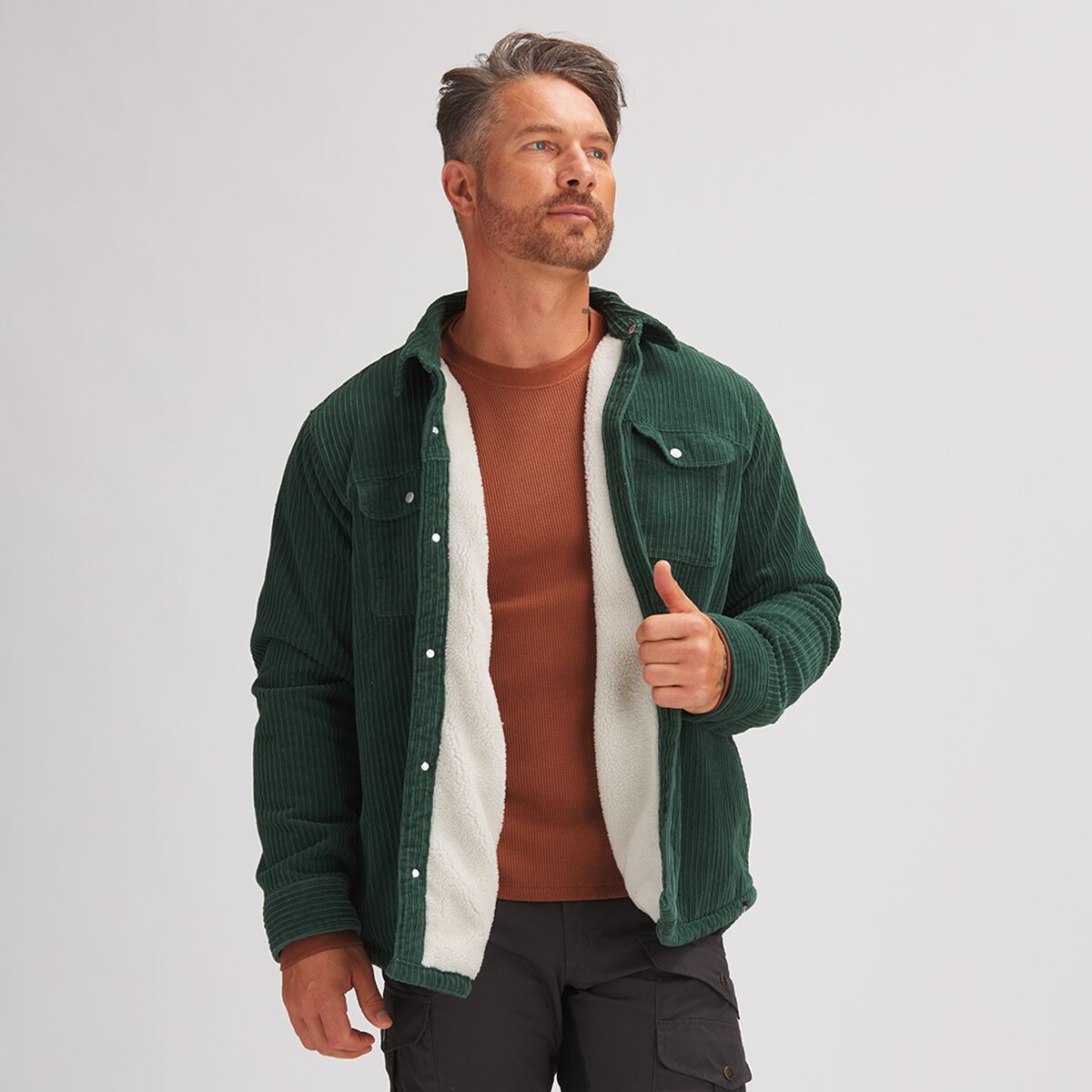 Backcountry Corduroy High Pile Fleece Lined Shirt Jacket - Men's Katahdin, L