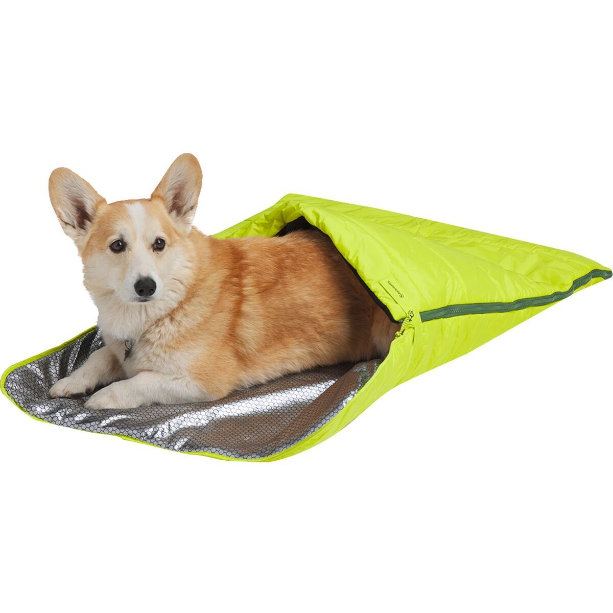 Backcountry x Petco The Dog Sleeping Bag Evergreen/Sulphur Spring, L/XL